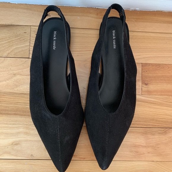 Black Suede Shoes - Picture 1 of 10